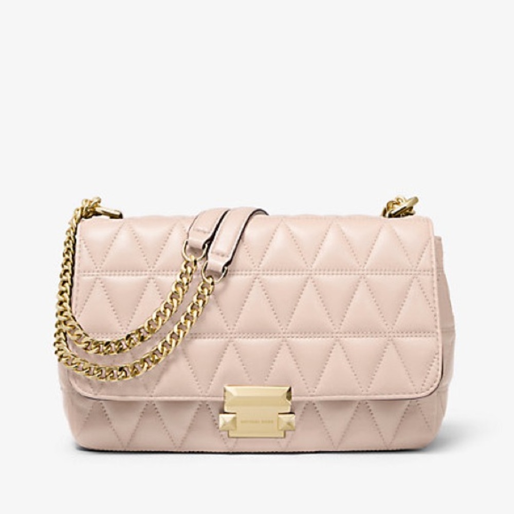 🩷 Michael Kors Sloan Large Quilted Leather Shoulder Bag 🩷